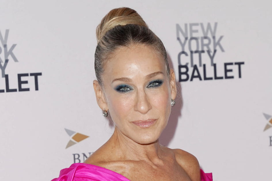 Le chignon sophistiqu&eacute; de Sarah Jessica Parker