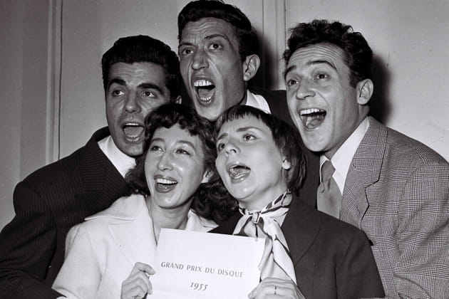 Annie Cordy est lauréate du Grand Prix du Disque en 1955