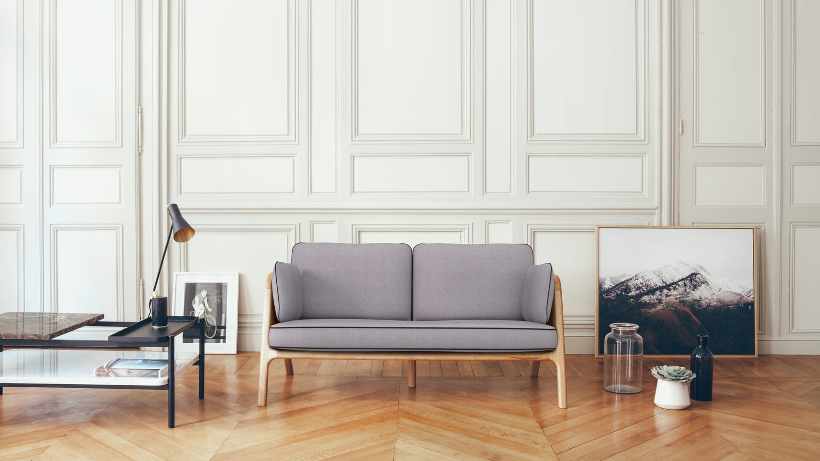Canapé Studio Brichet-Ziegler pour Versant Edition 