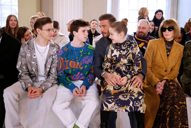 La famille Beckham (presque) au complet