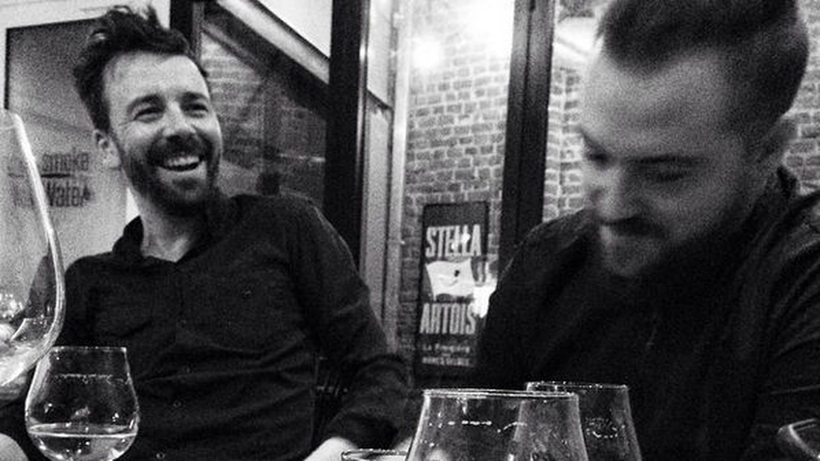 Eric Guérin et Florent Ladeyn, cheers