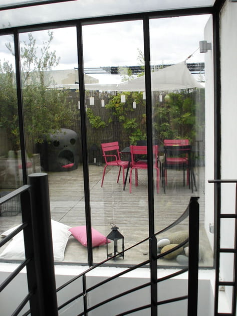 Après : un escalier en colimaçon