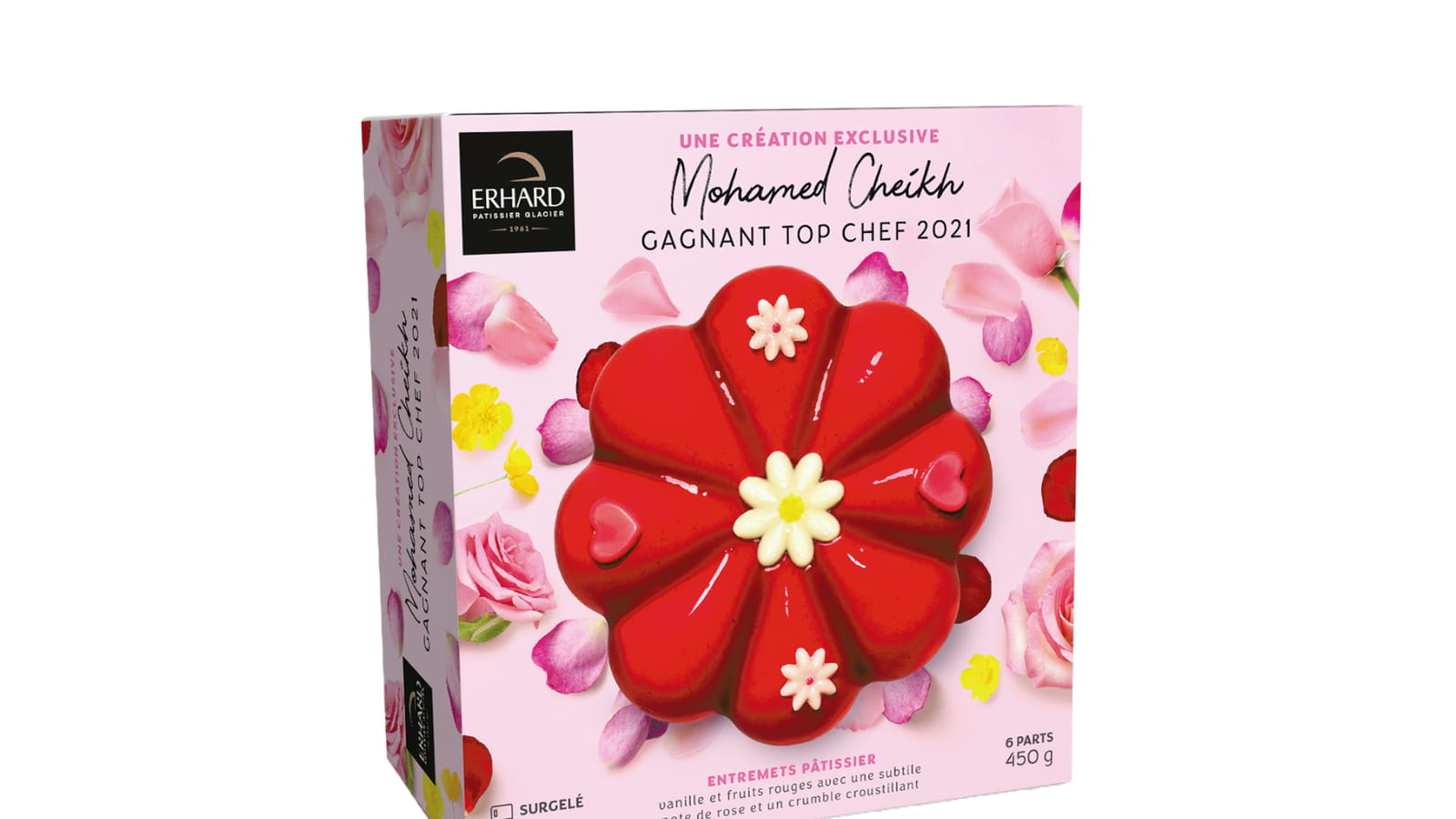 L'entremets pâtissier de Mohamed Cheikh par le pâtissier glacier Erhard