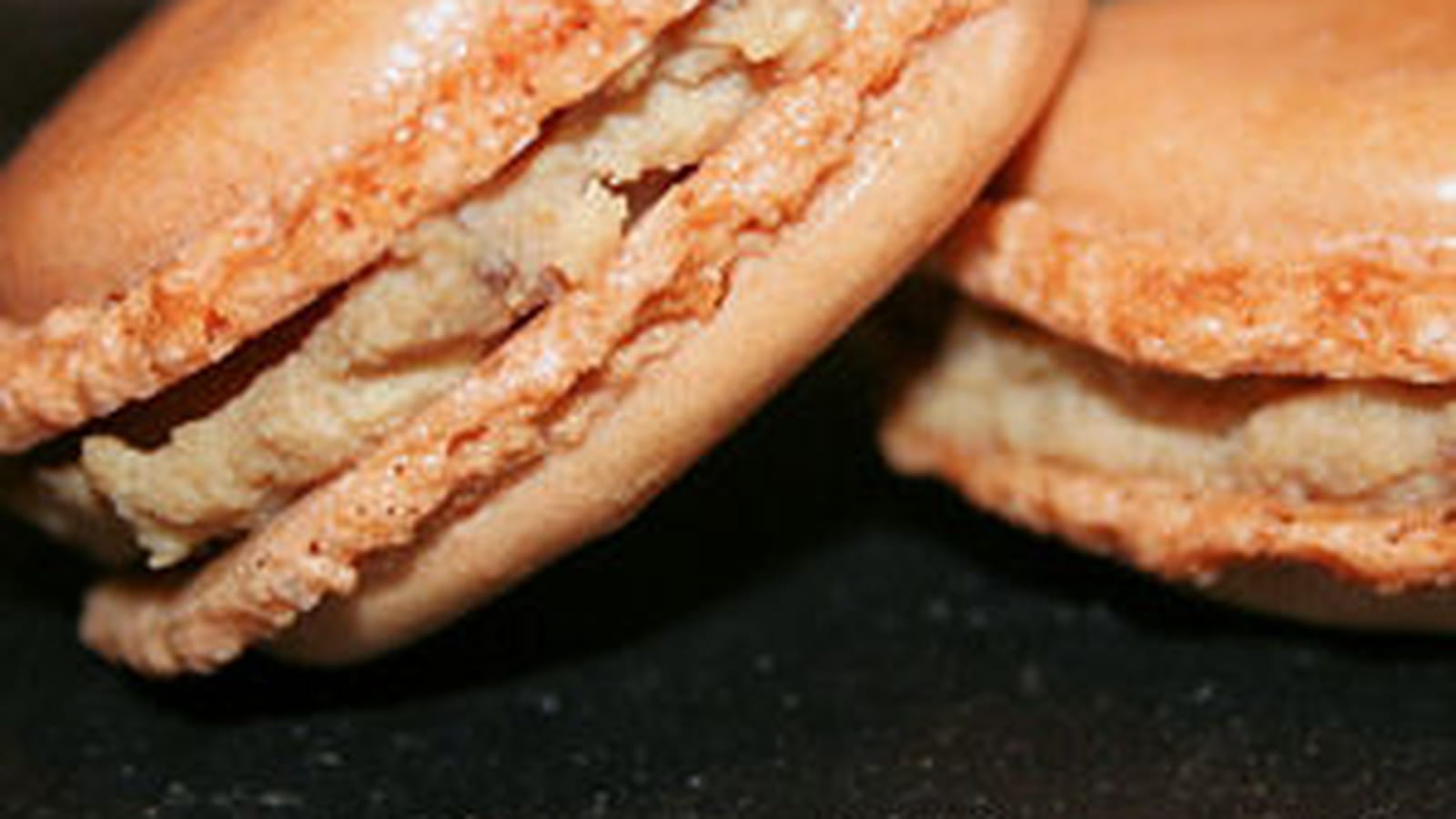 Macaron foie gras et figue