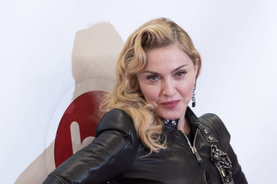 Madonna et son one side hair glamour &agrave; Berlin en 2013