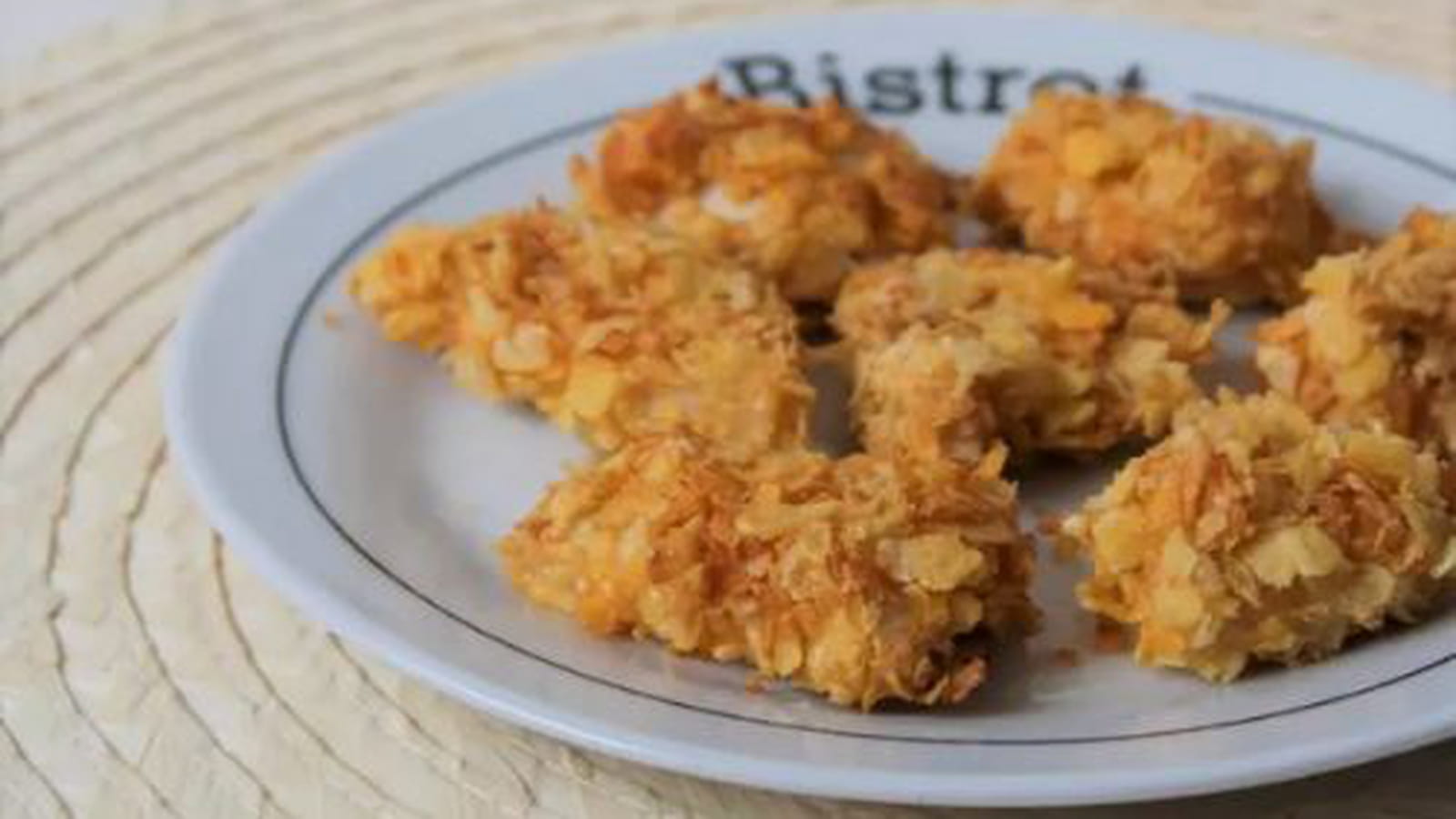 Nuggets de poulet léger au four