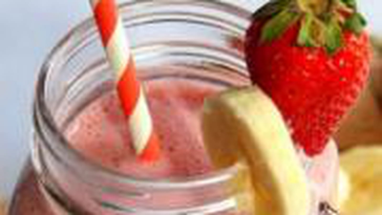 Smoothie fraise et banane