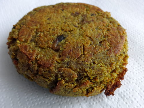 Galettes végétariennes aux champignons