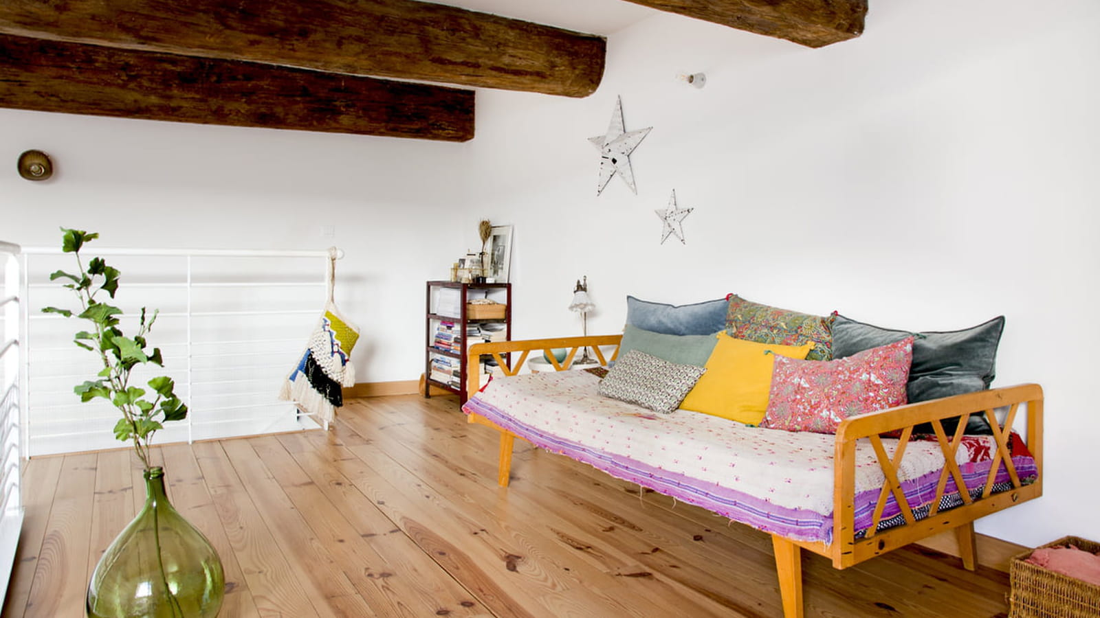 Banquette en mezzanine 
