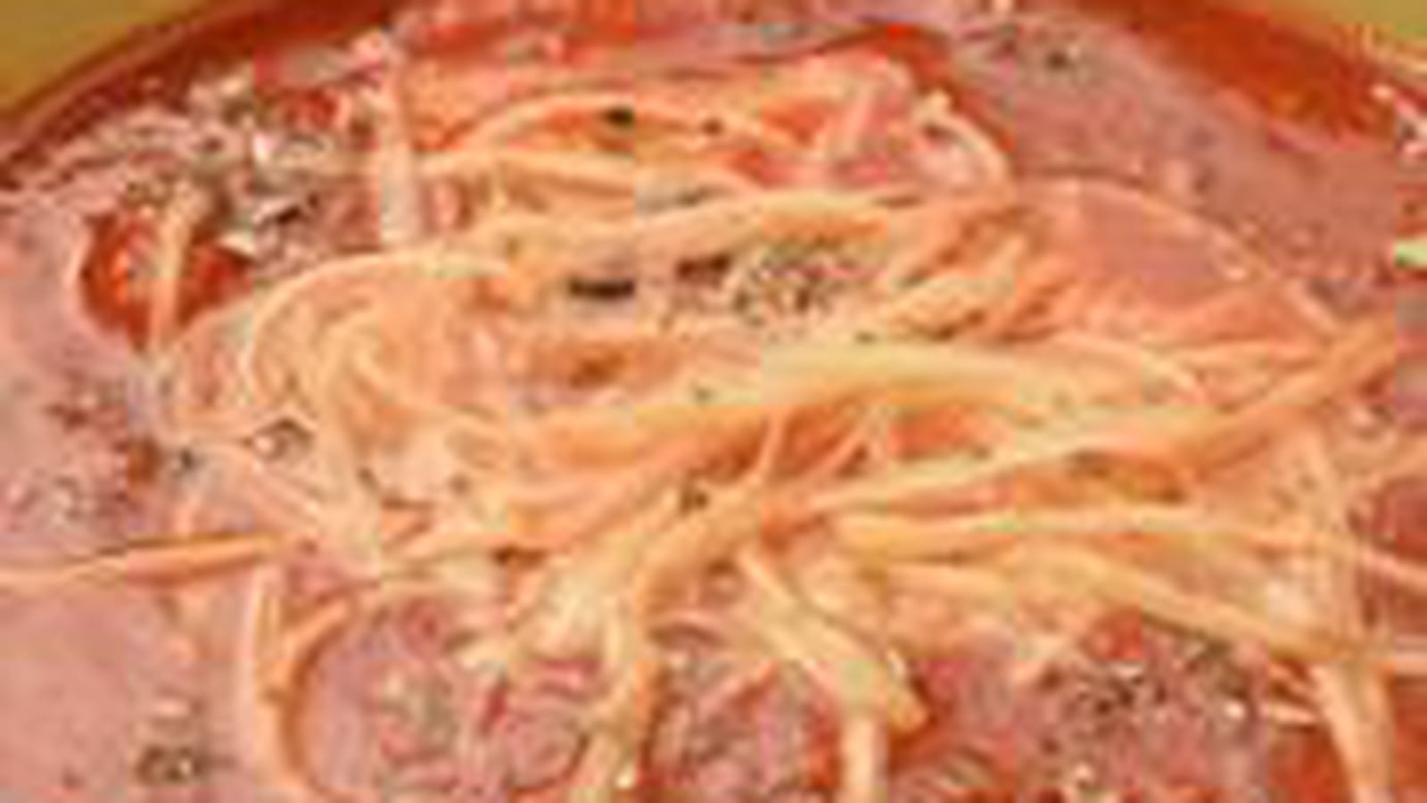 Soupe de lasagnes