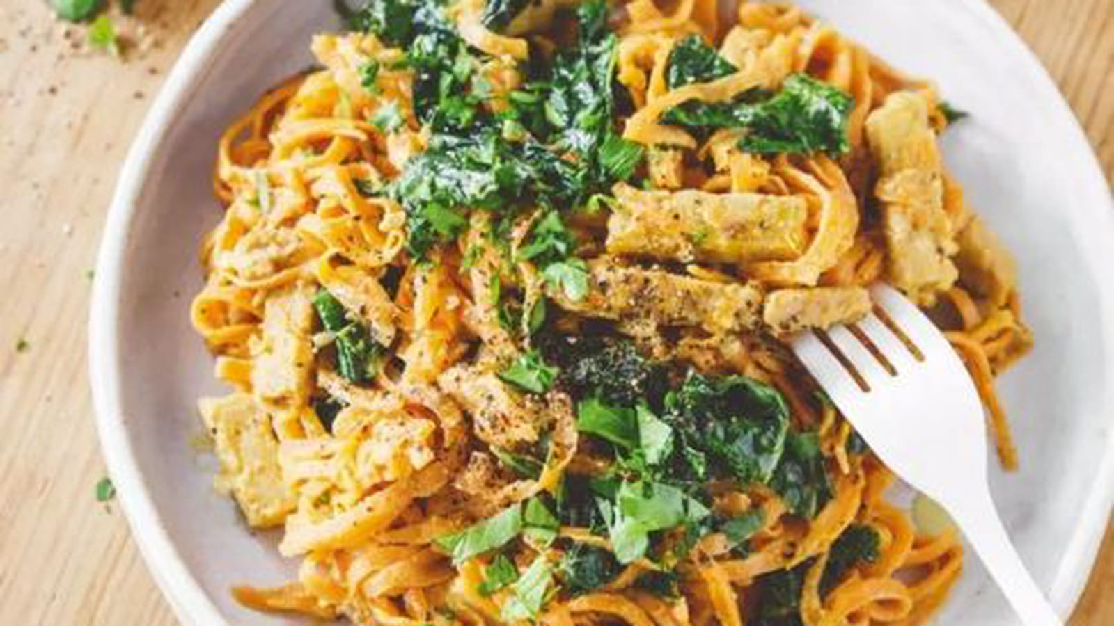 Carbonara patate douce d'Émilie Franzo