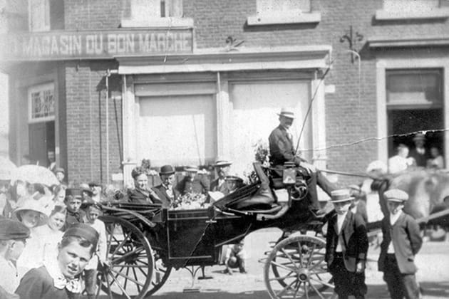 Cortège de mariage à Maubeuge
