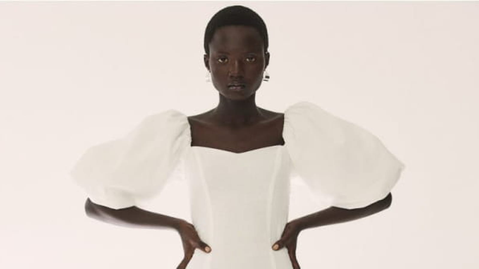 Robe blanche H&M