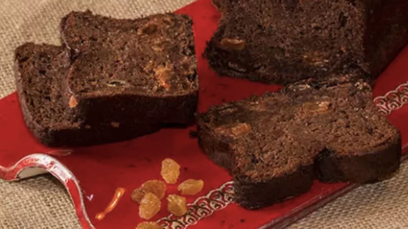 Cake chocolat banane, raisins au rhum blanc