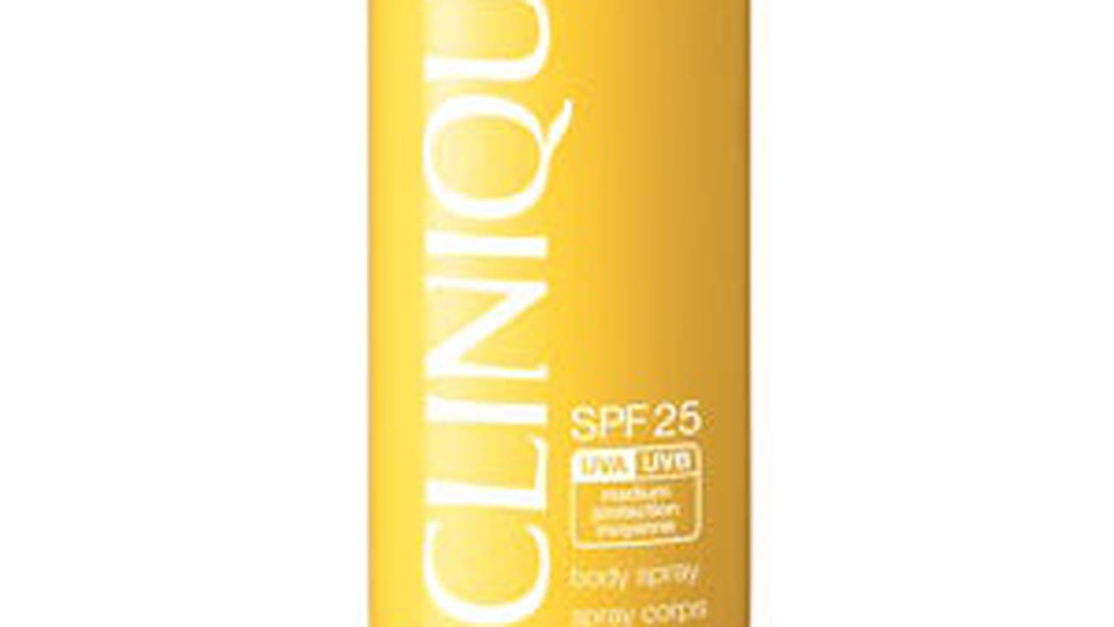 Spray Corps SPF 25 de Clinique