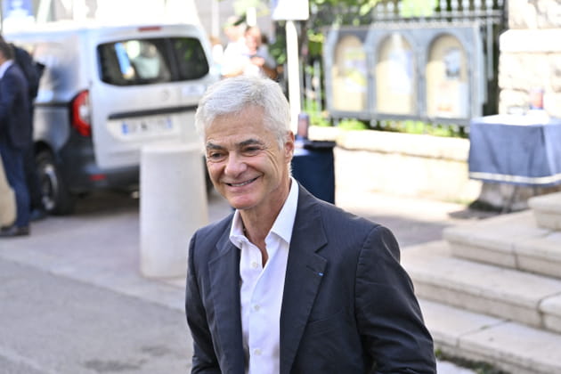 Obsèques de Philippe Bouvard : Cyril Viguier, qui avait recueilli ses dernières confidences, aperçu