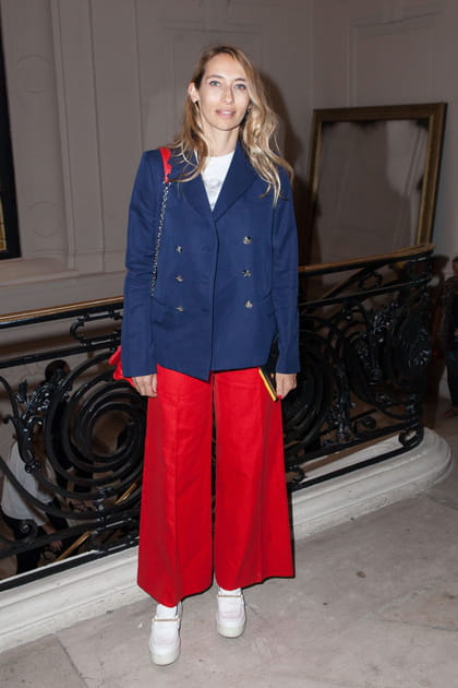 Alexandra Golovanoff au défilé Jean Paul Gaultier