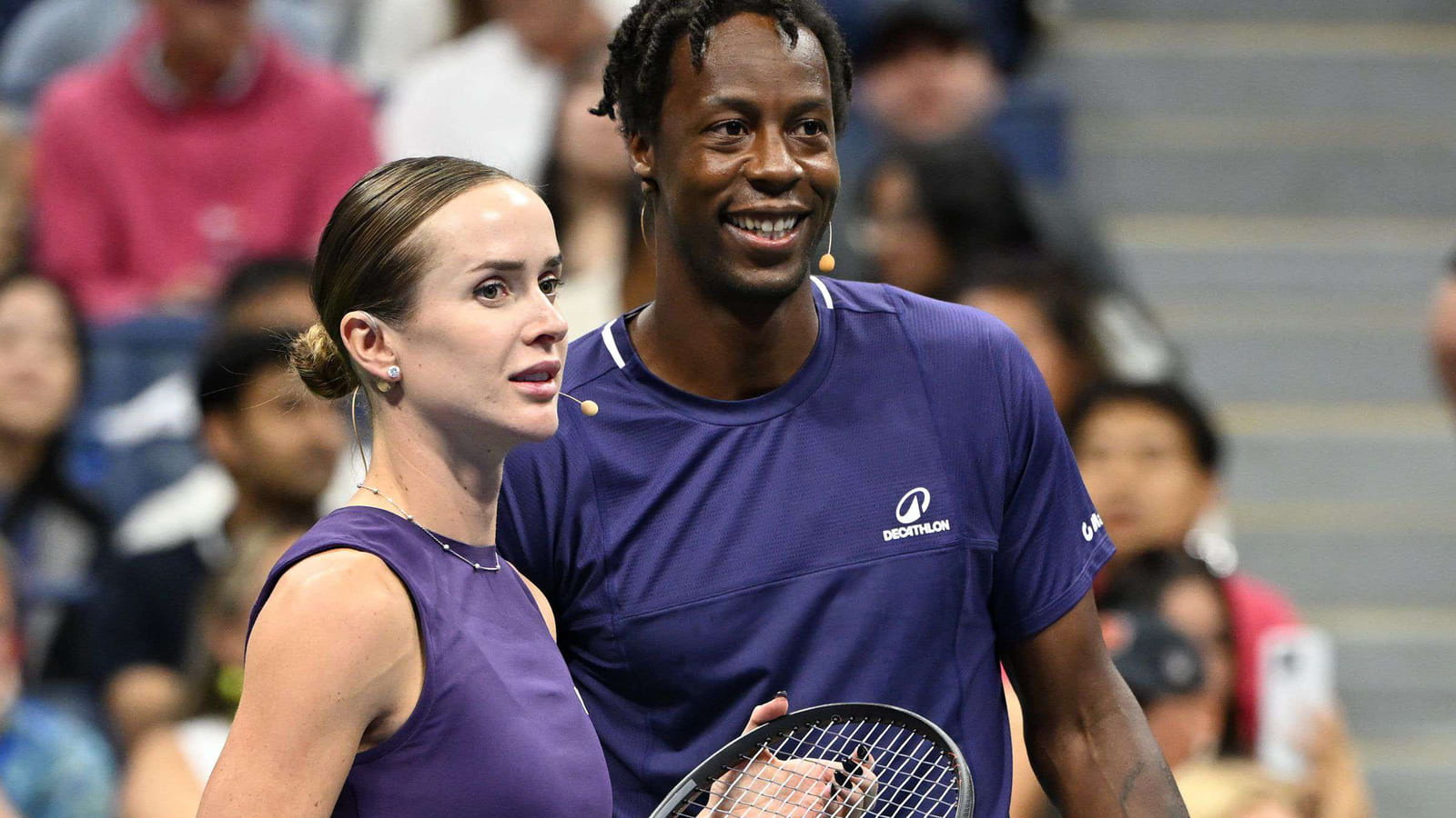 Elina Svitolina et Gaël Monfils