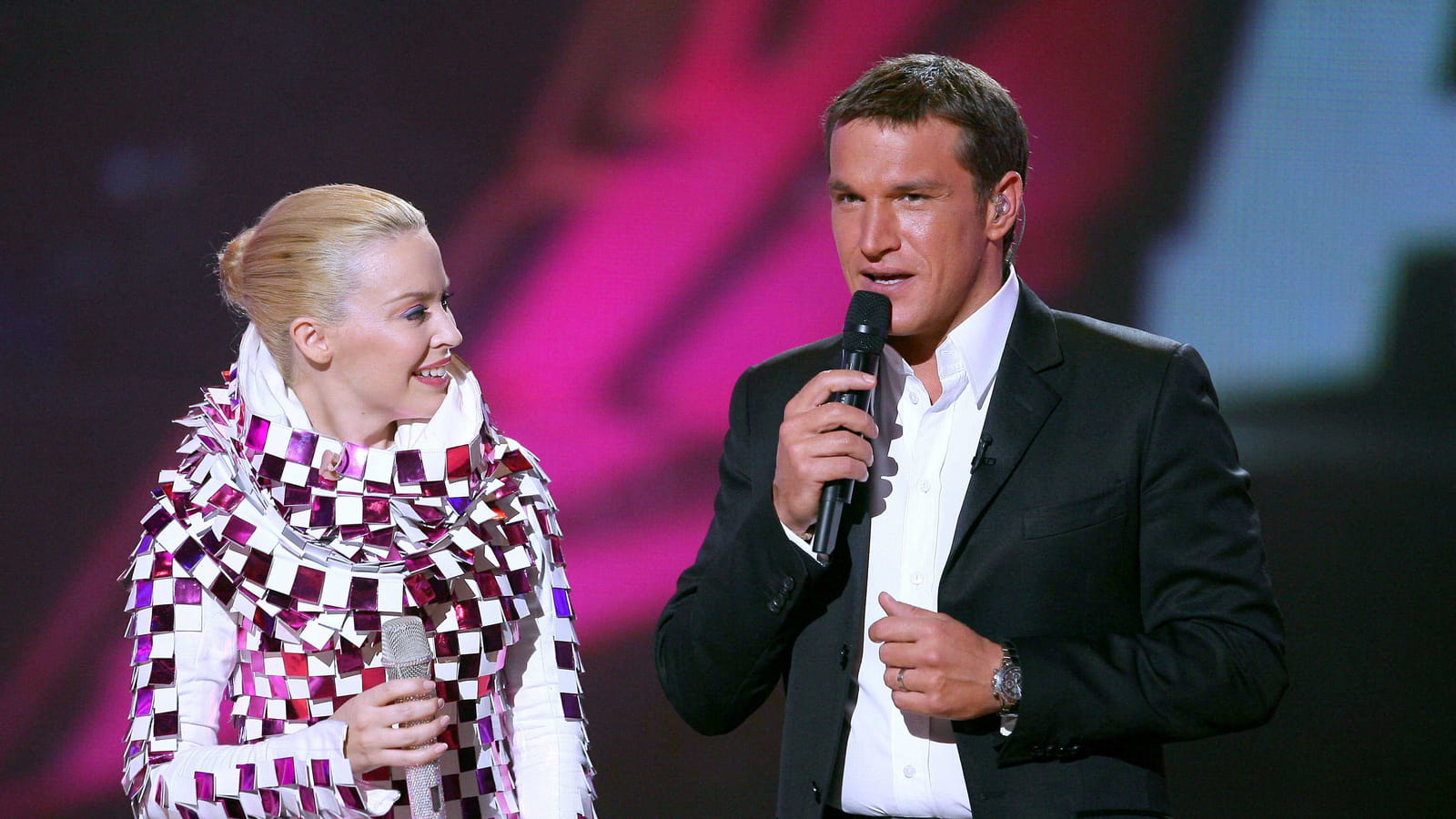 Avec Benjamin Castaldi 