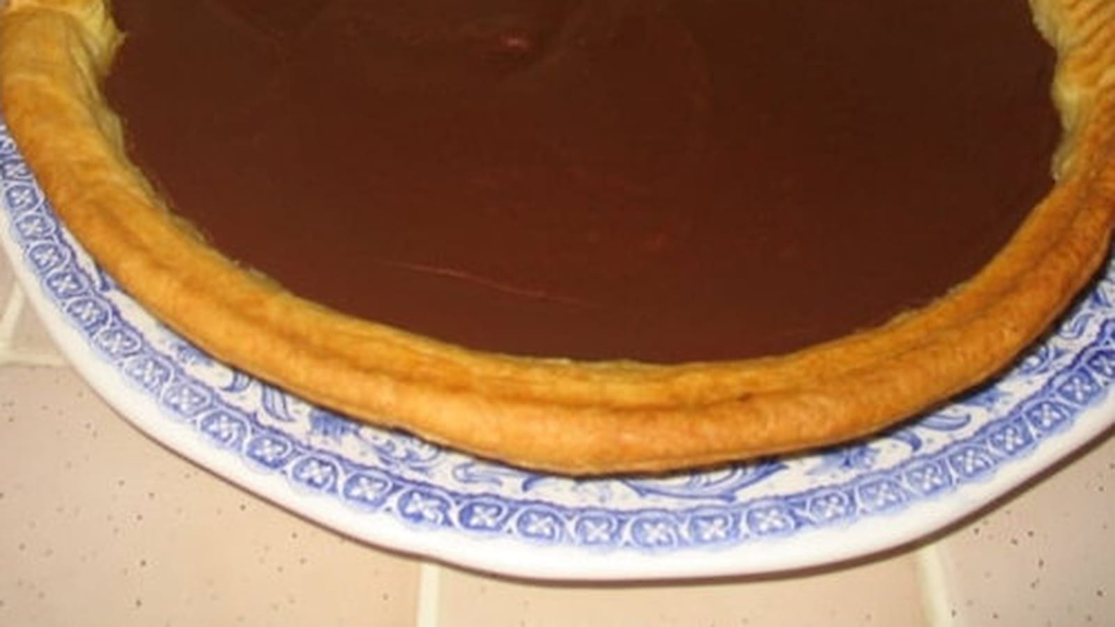 Flan pâtissier au bon chocolat