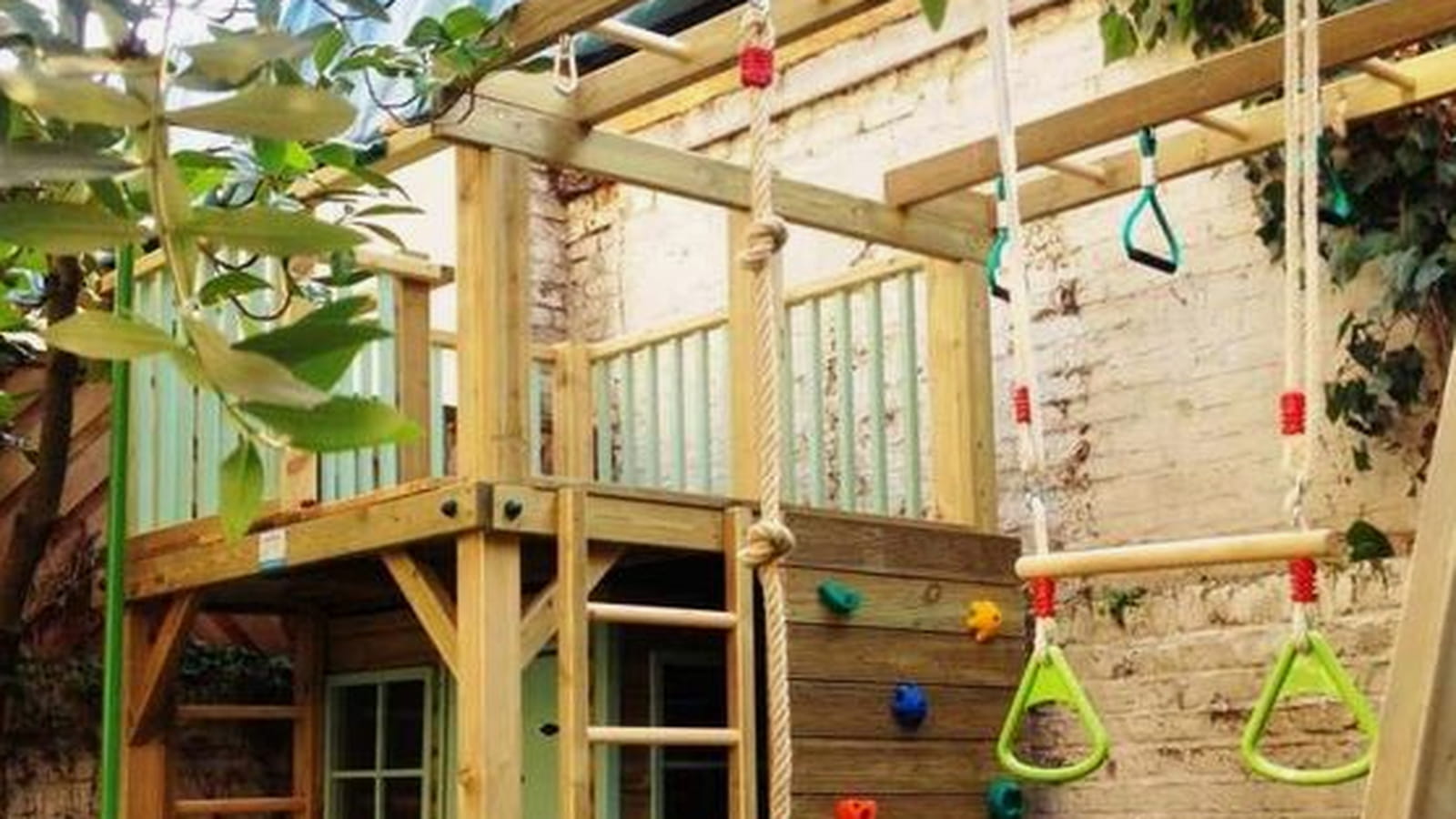 Cabane de jardin sportive