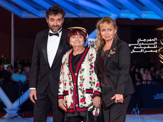 Agnès Varda et ses enfants, Mathieu Demy et Rosalie Varda