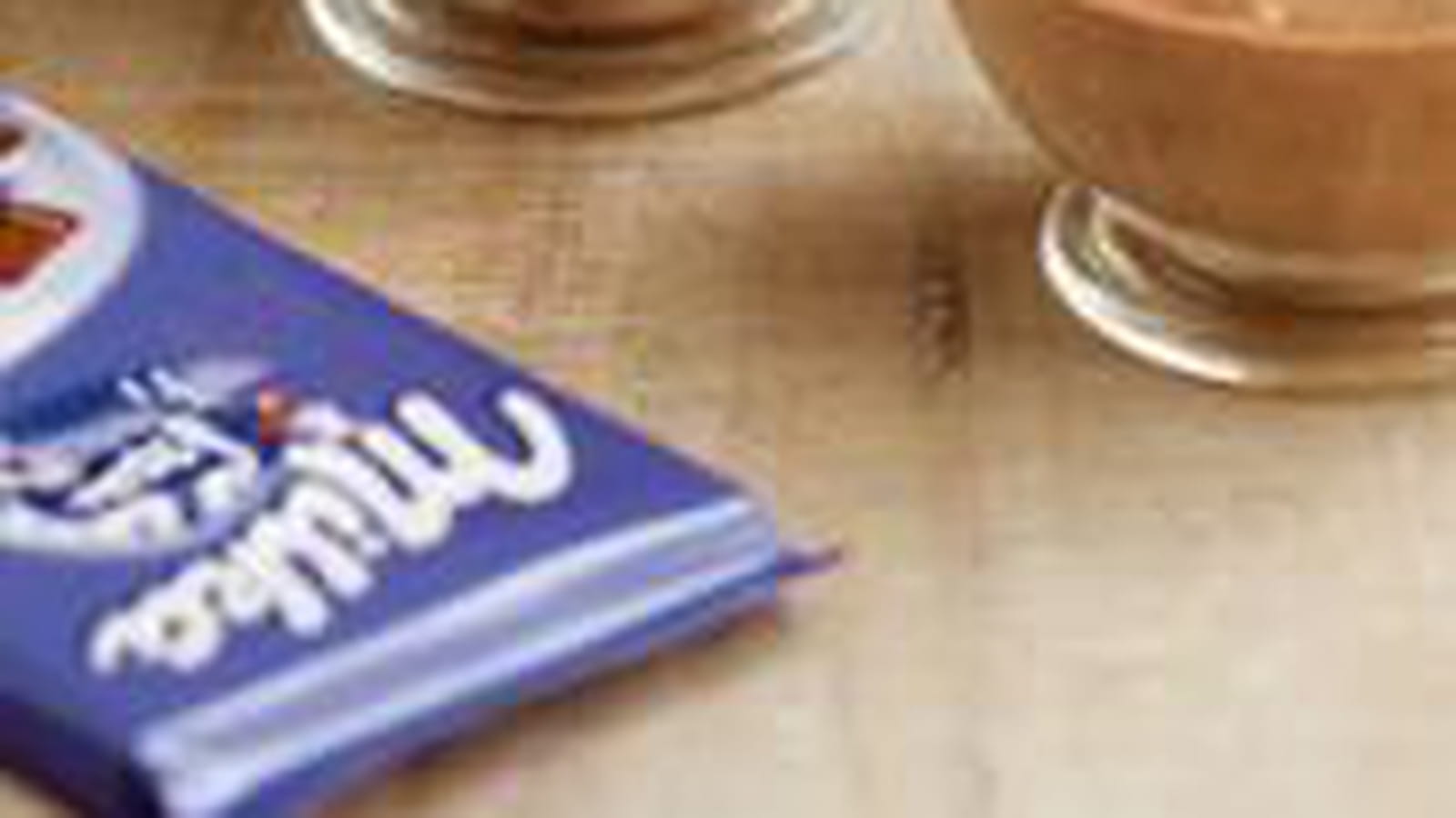 Mousse croustillante Milka