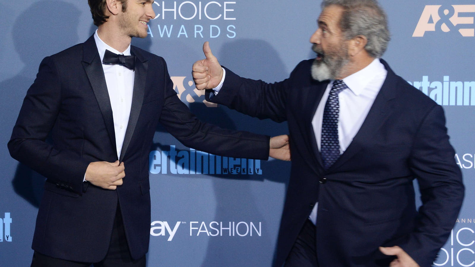 Mel Gibson et Andrew Garfield 