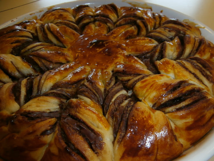Recette Brioche étoilée au Nutella (Brioche)