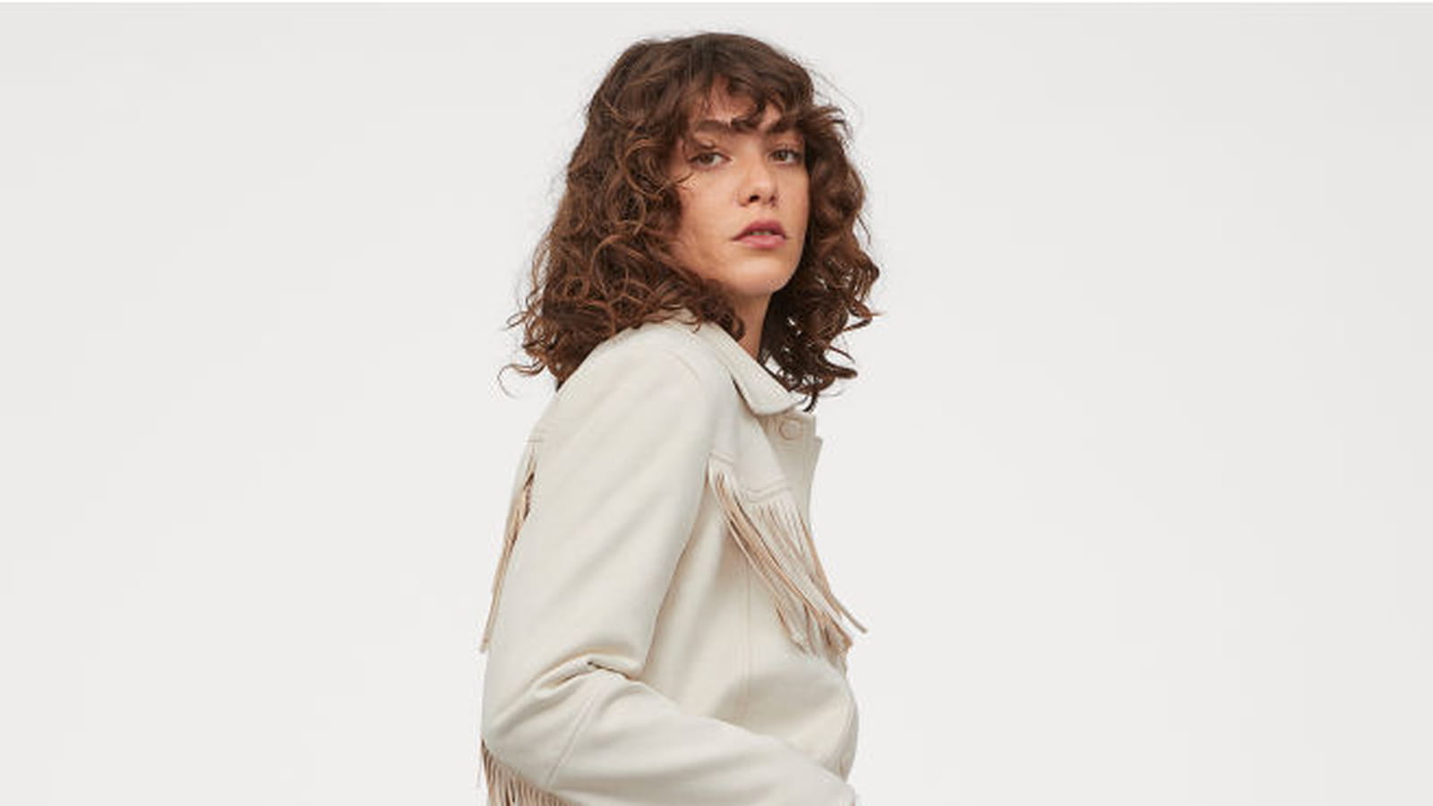 Veste à franges