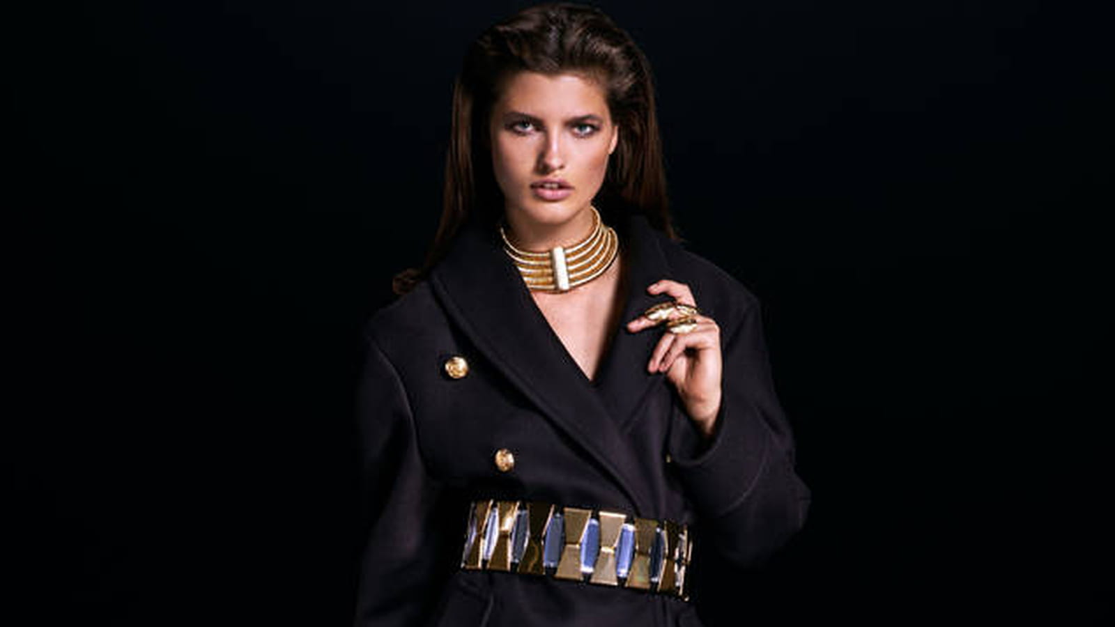 Look H&M X Balmain n°13