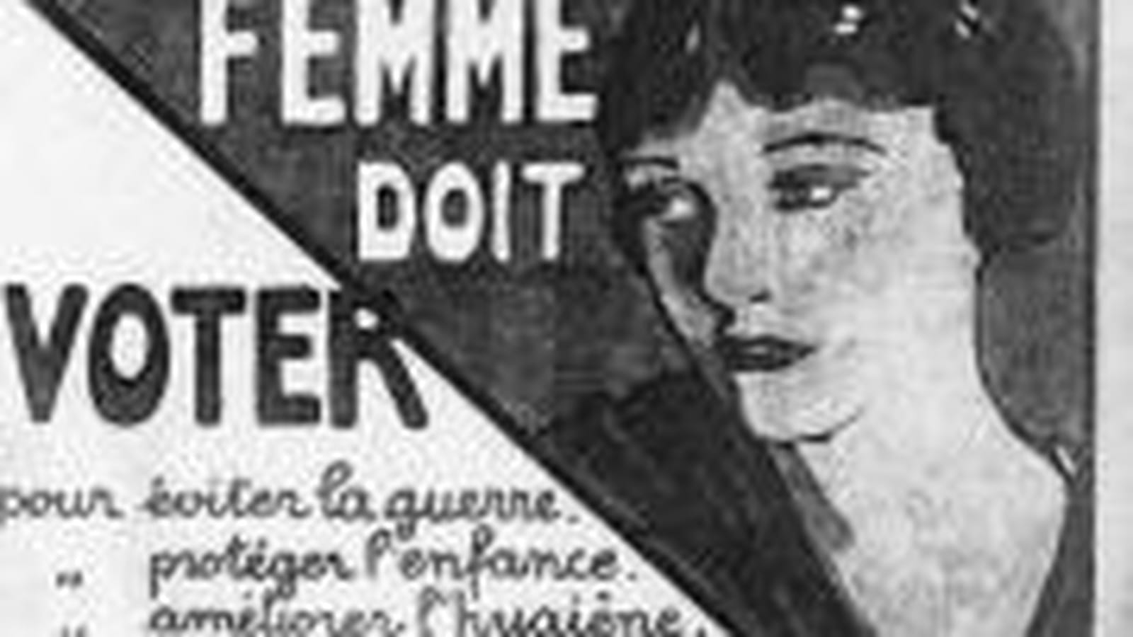 1925 : La femme doit voter