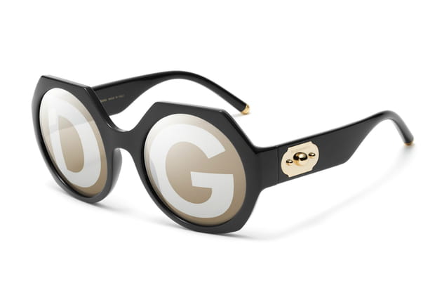 Lunettes de soleil logo de Dolce & Gabbana