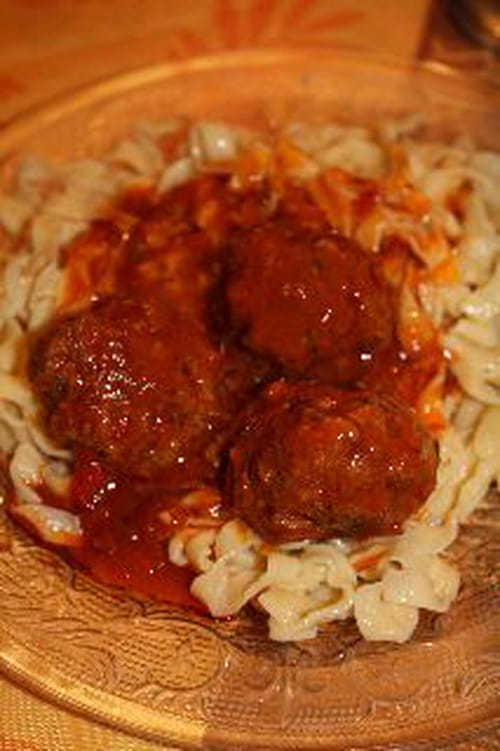 Boulettes de boeuf à la ricotta
