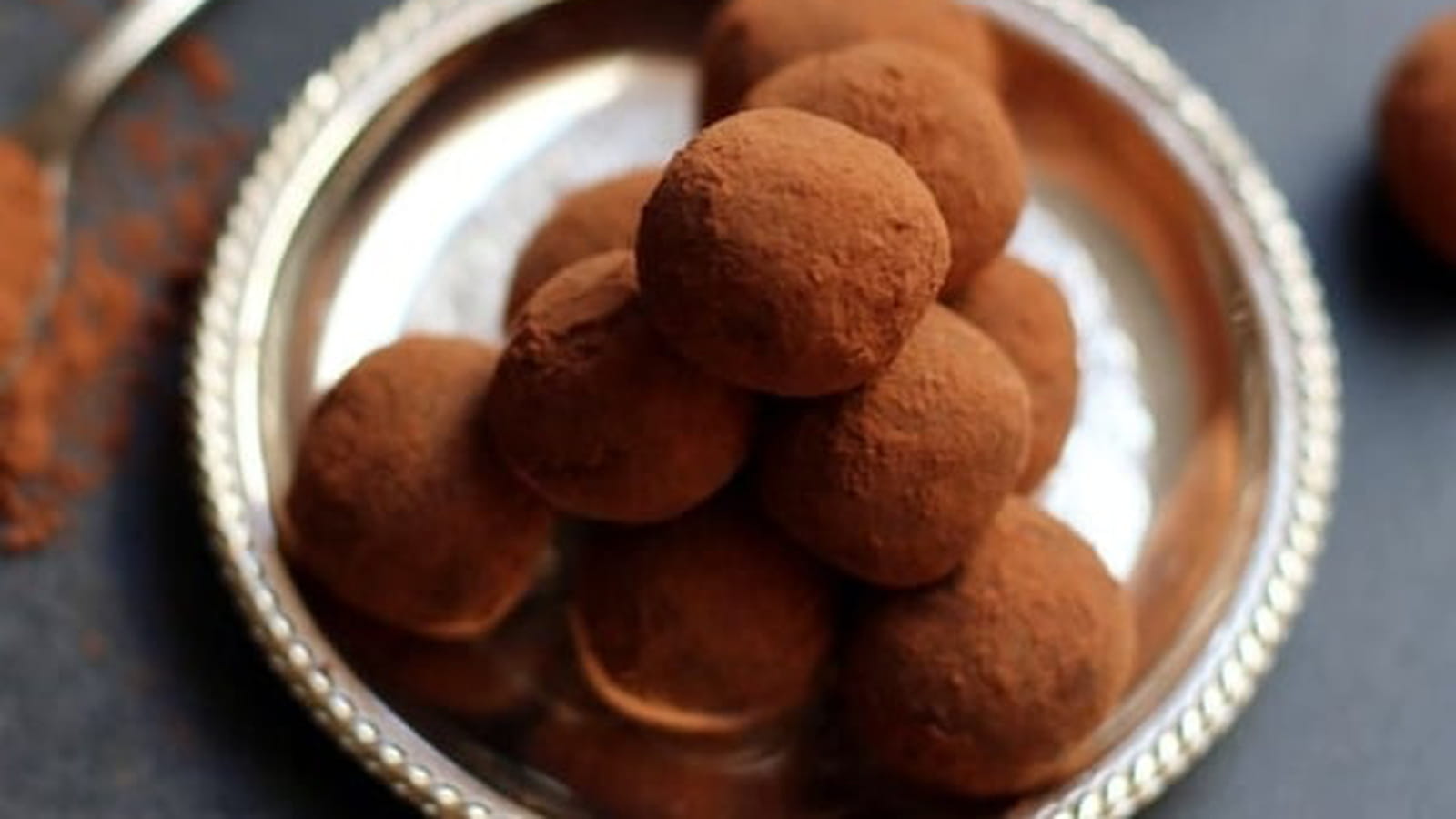 Truffes au chocolat sans beurre