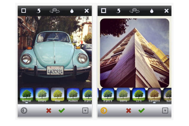Pour personnaliser ses clichés : Instagram
