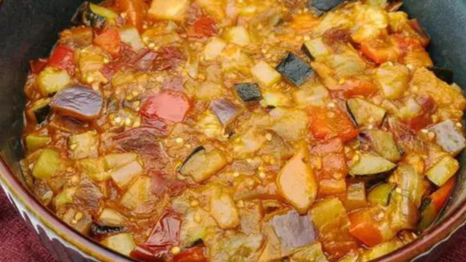 Ratatouille façon Cyril Lignac