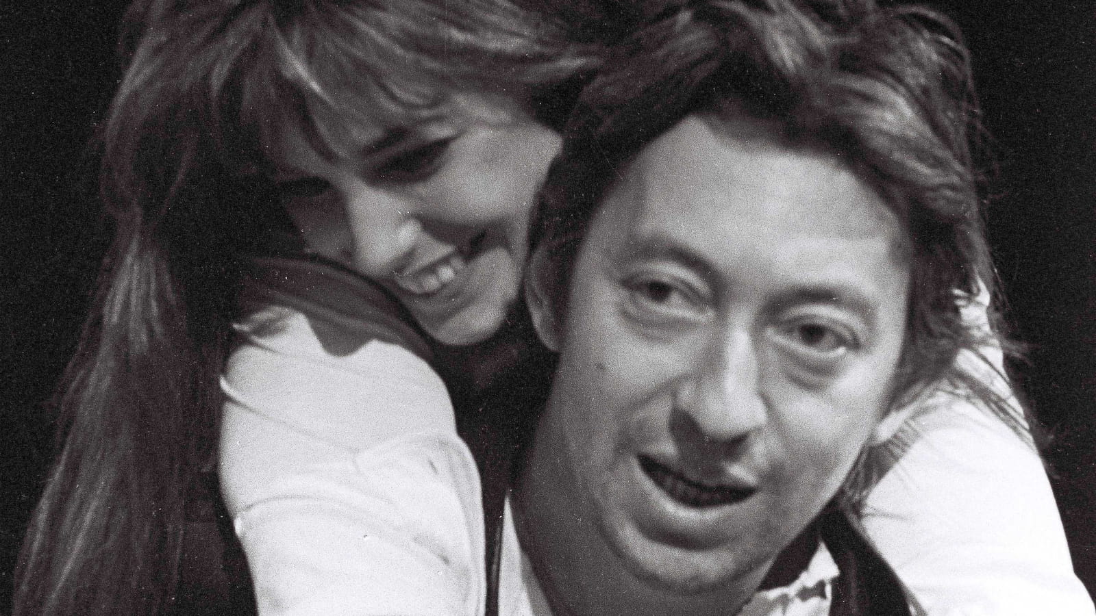  Sur le plateau de l'emission de television "Top a Serge Gainsbourg", en 74