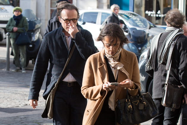 Vincent Perez et Karine Silla