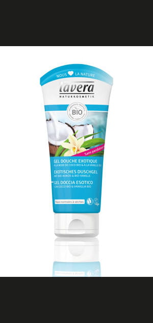 Gel douche exotique de Lavera