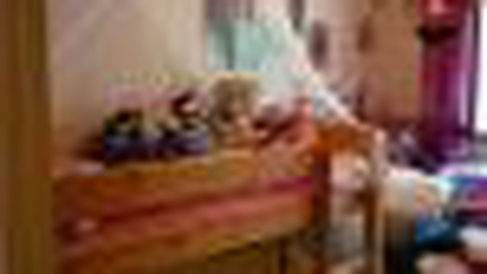 La chambre d'enfant de Sophie avant les travaux