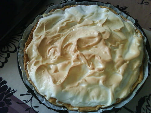 Tarte au citron meringuée et à la crème fraîche