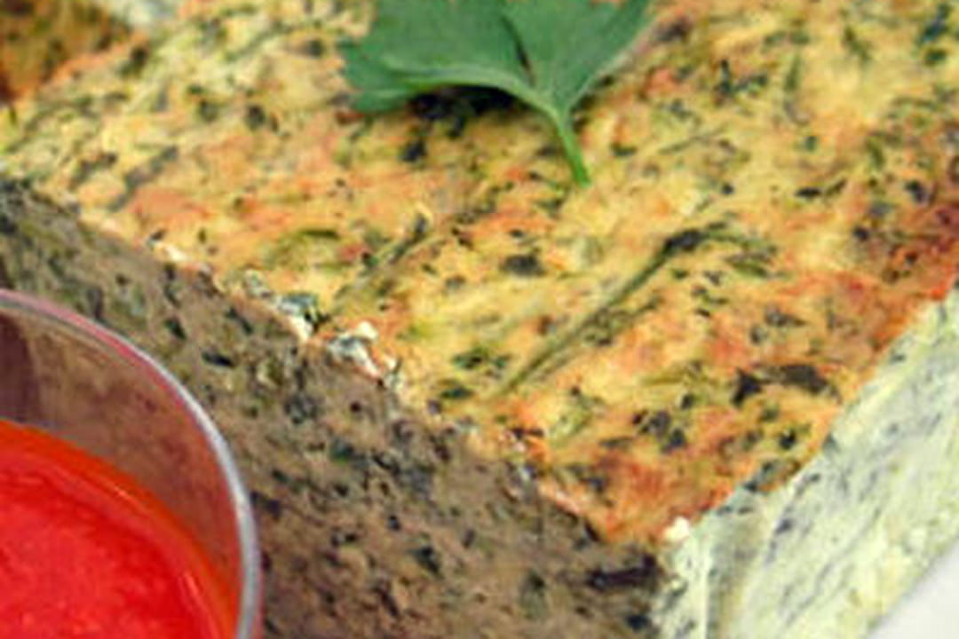 Terrine de courgettes aux herbes fraîches