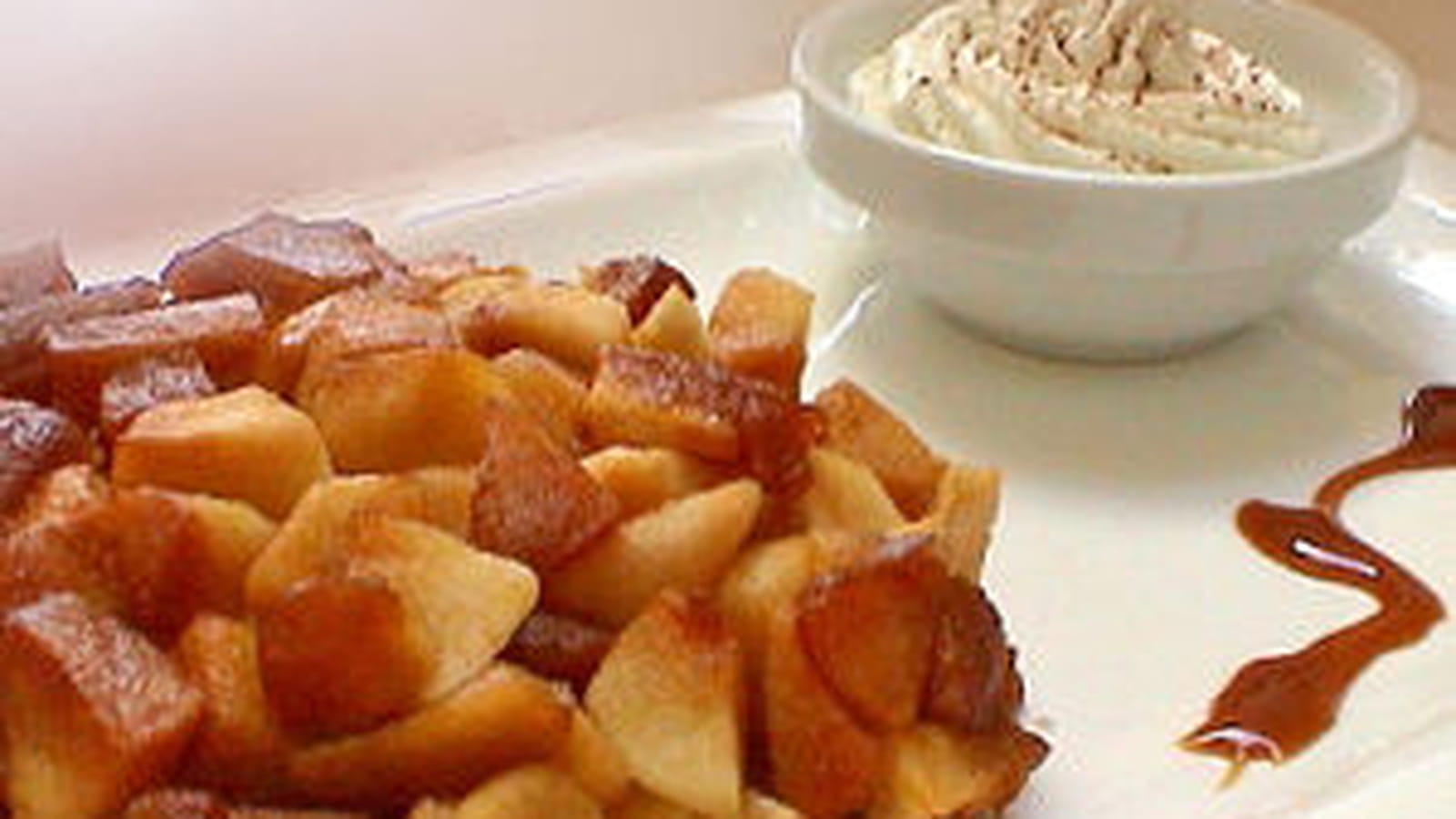 Tarte fine façon tatin