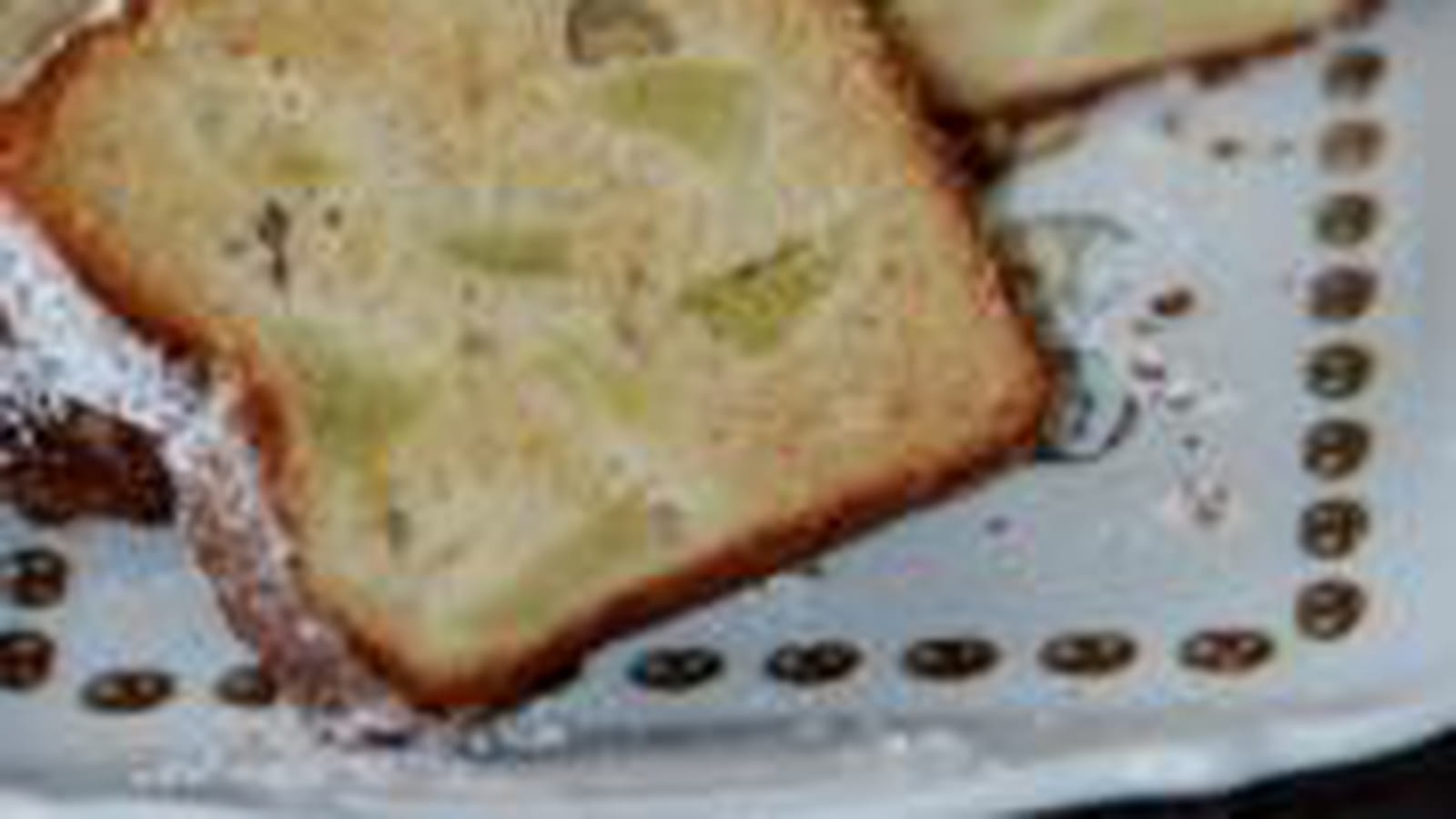 Cake à la rhubarbe