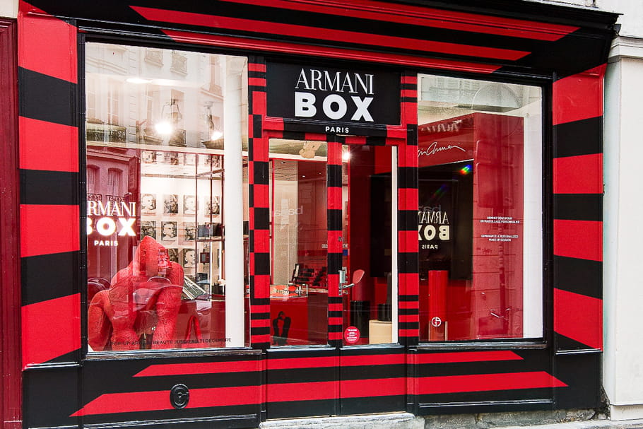 Giorgio Armani Beauty ouvre sa boutique éphémère à Paris