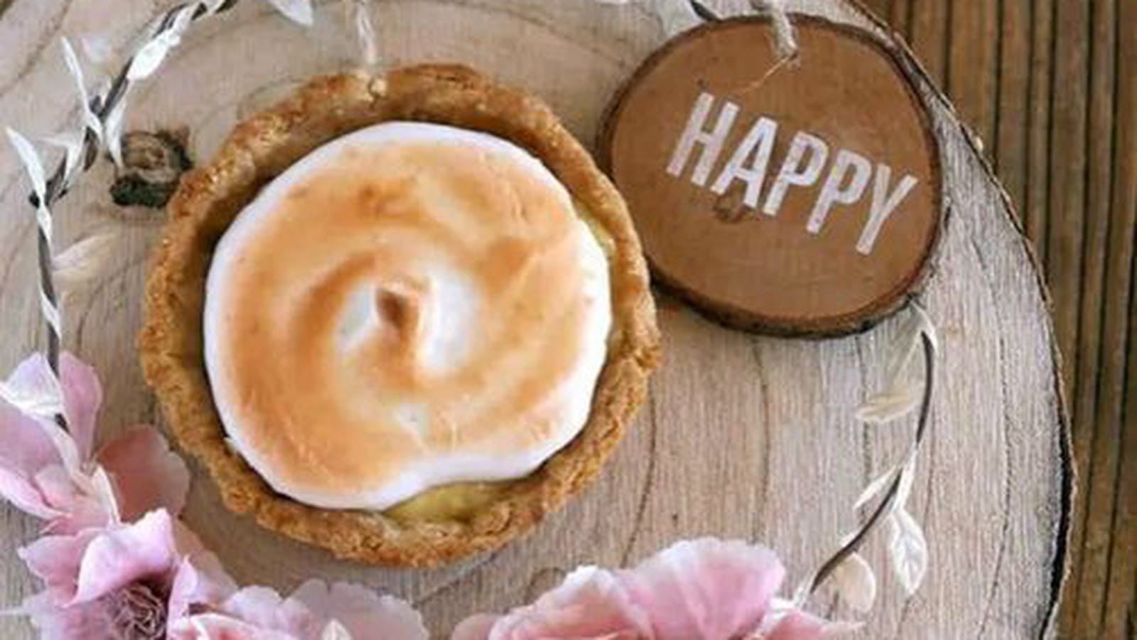 Tartelette meringuée au citron et sa pâte sablée fondante
