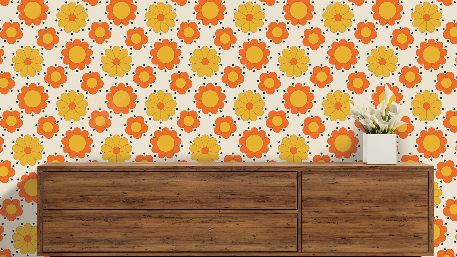 Papier peint vintage Scenolia