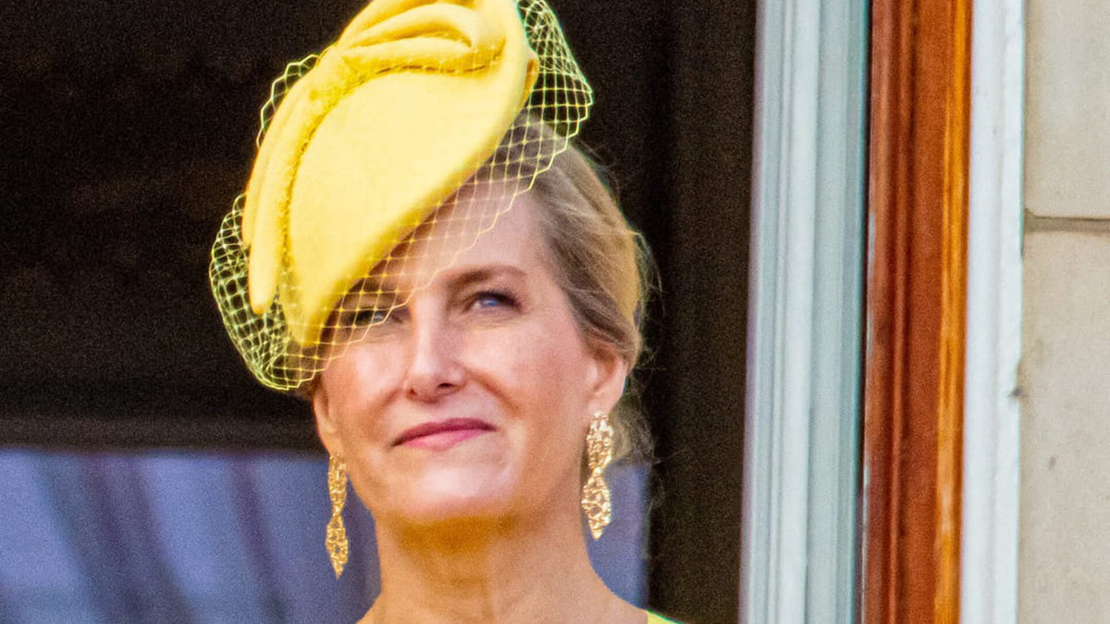 Sophie d'Edimbourg en total look jaune 