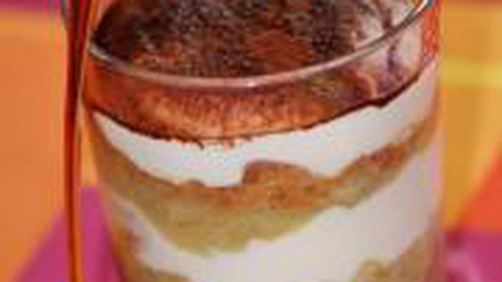 Tiramisu rhubarbe spéculoos